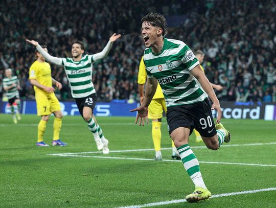 Liga Mistrzów - Sporting odrobił trzybramkową stratę i jest w ćwierćfinale