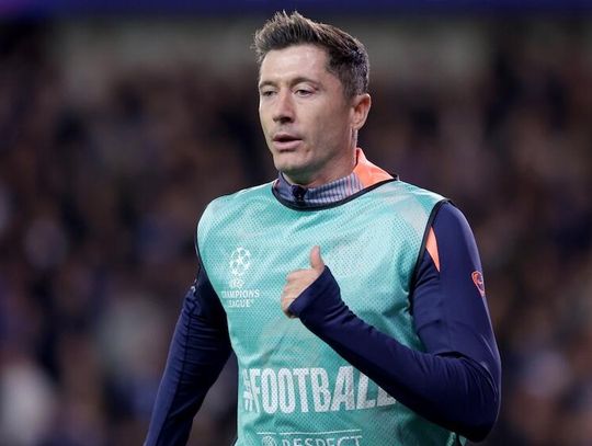 Robert Lewandowski  na boisku pojawił się w 58. minucie