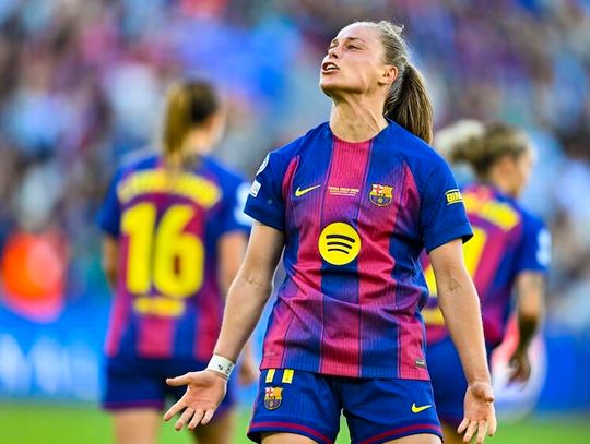 Liga Mistrzyń - dwa gole Pajor w finale, triumf Barcelony