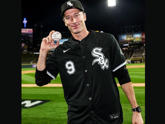Liga MLB – Robert Lewandowski wykonał pierwszy rzut podczas meczu White Sox