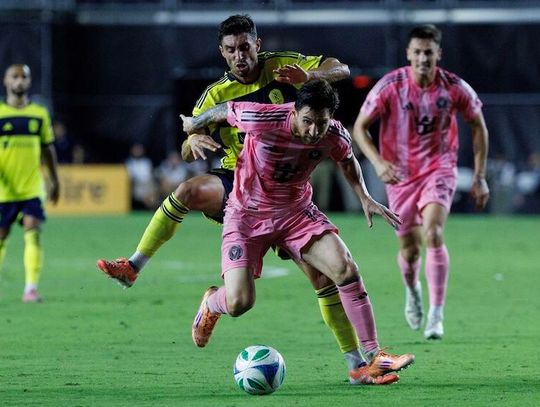 Liga MLS - dwa gole Messiego, historyczny awans Interu Miami