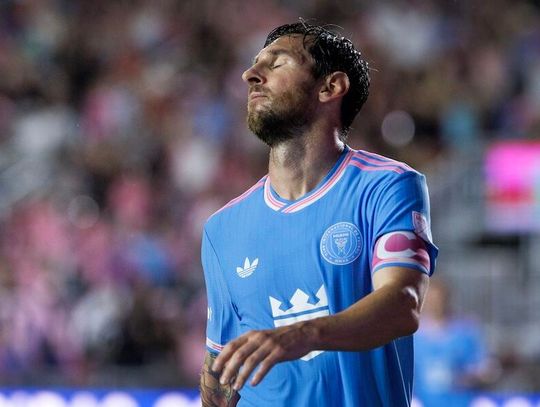 Liga MLS - dwie bramki Messiego