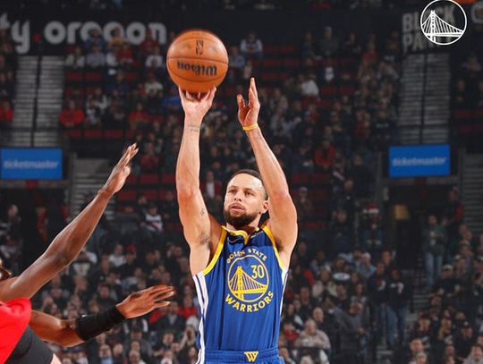 Liga NBA - 48 punktów Curry’ego nie pomogło Warriors wygrać w Portland