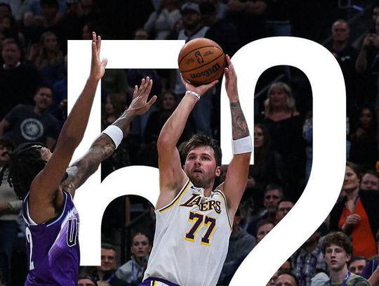 Liga NBA - 52 punkty Doncicia najlepszym wynikiem sezonu