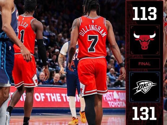 Liga NBA - Bulls przegrali z Oklahoma City Thunder