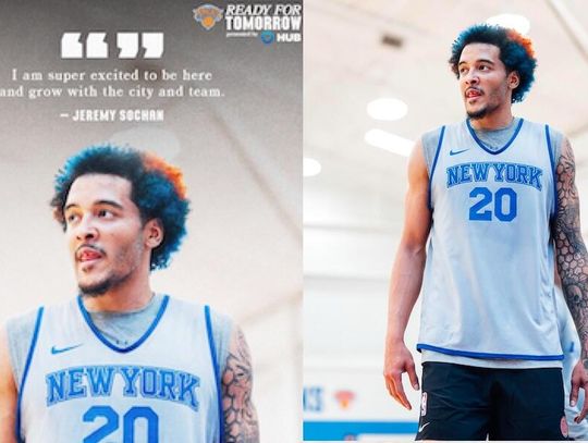 Liga NBA - debiut Jeremy'ego Sochana w Knicks