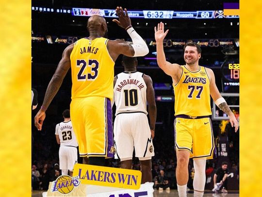 Liga NBA - Doncić i Jokić z kolejnymi triple-double