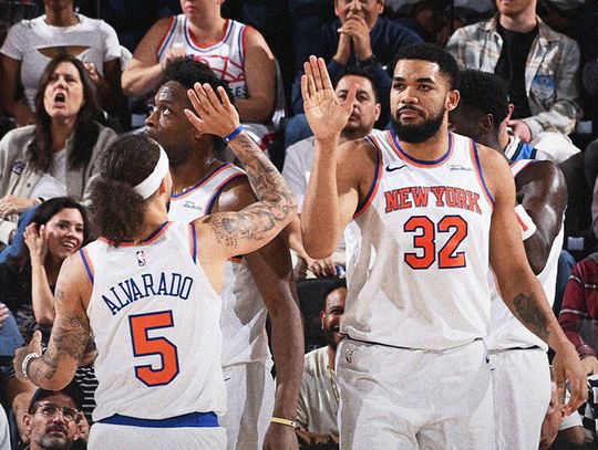 Liga NBA - druga porażka Knicks w Los Angeles, Sochan na ławce