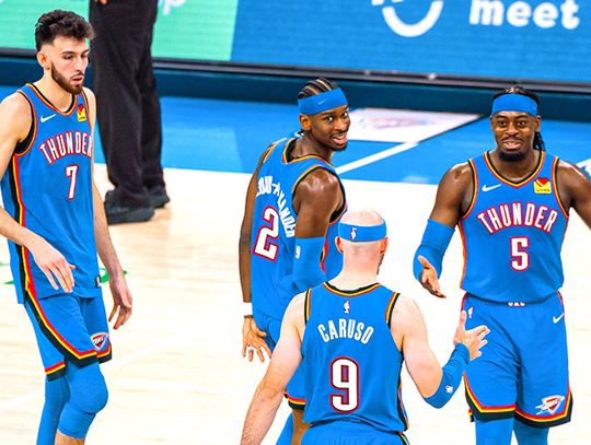 Liga NBA - drugie zwycięstwo Thunder w finale Konferencji Zachodniej