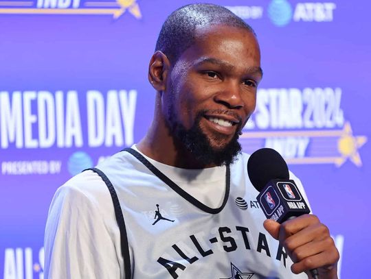 Liga NBA - Kevin Durant wyróżniony przez dziennikarzy