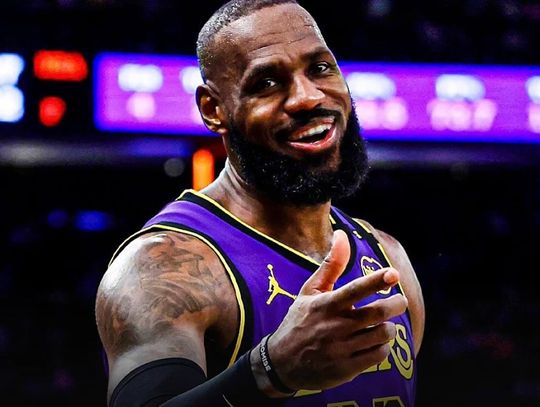 Liga NBA - kolejne historyczne osiągnięcie LeBrona Jamesa