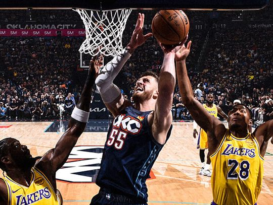 Liga NBA - kolejne wygrane Thunder i Pistons