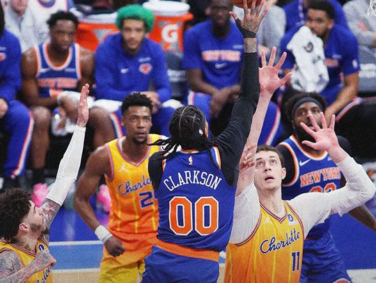 Liga NBA - koniec zwycięskiej serii Knicks, Sochan na ławce