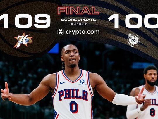 Liga NBA - koszykarze Philadelphia 76ers wyeliminowali Boston Celtics