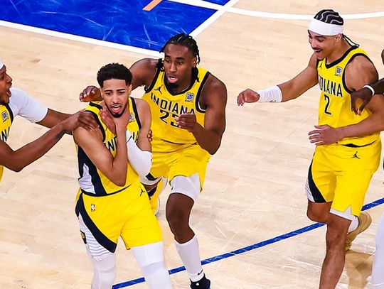Liga NBA - Pacers lepsi od Knicks po dogrywce na otwarcie finału Konferencji Wschodniej