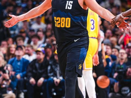 Liga NBA - Serb Jokic po raz trzeci wybrany MVP sezonu zasadniczego