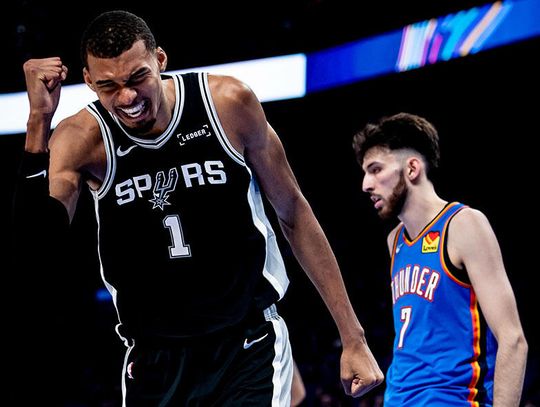 Liga NBA - Spurs prowadzą z Thunder w finale Konferencji Zachodniej
