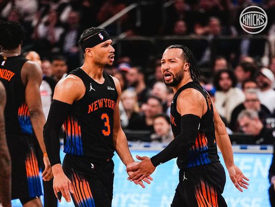 Liga NBA - trwa zwycięska seria Knicks, Sochan ponownie rezerwowym Liga NBA - trwa zwycięska seria Knicks, Sochan ponownie rezerwowym