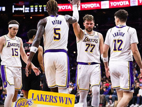 Liga NBA - zwycięski powrót Doncica i Jamesa, Thunder nie zwalniają tempa