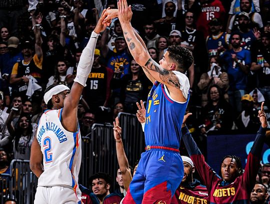 Liga NBA - zwycięstwa Cleveland Cavaliers i Denver Nuggets