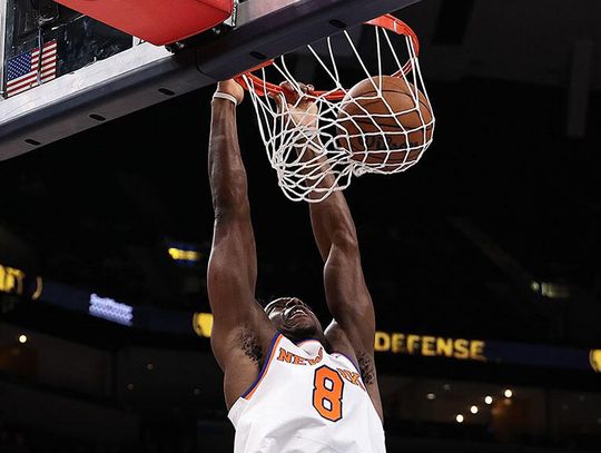 Liga NBA - zwycięstwo Knicks, Sochan na ławce