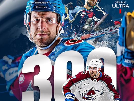 Liga NHL - Burns z Avalanche drugim w historii hokeistą, który rozegrał 1000 meczów z rzędu