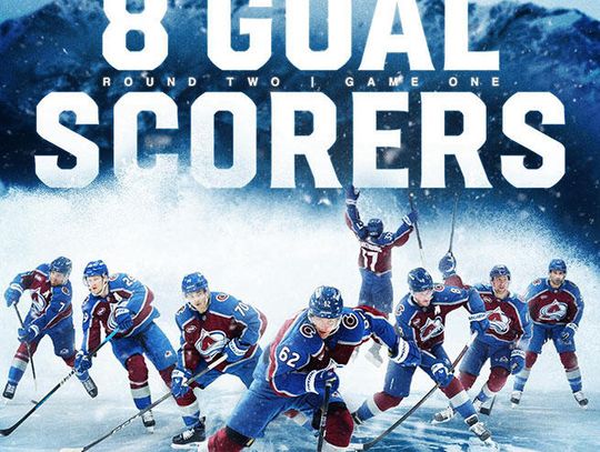 Liga NHL - grad goli w Denver, Avalanche niepokonani w play off