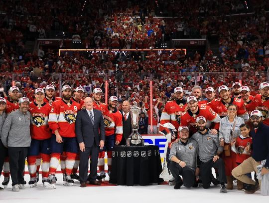 Liga NHL - hokeiści Florida Panthers w wielkim finale