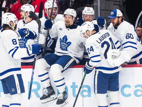 Liga NHL - Maple Leafs, Golden Golden Knights i Oilers w drugiej rundzie