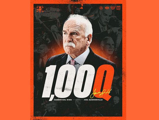 Liga NHL - Quenneville drugim trenerem w historii z 1000 zwycięstw