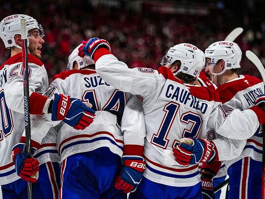 Liga NHL - zwycięska seria Canadiens trwa