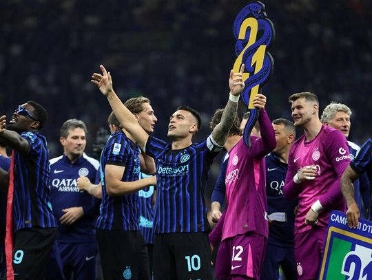 Liga włoska - Inter z Zielińskim w składzie zapewnił sobie mistrzostwo
