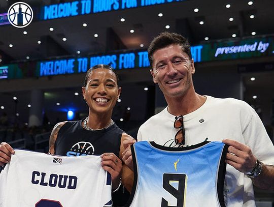 Liga WNBA - rekordowa oglądalność meczu w Chicago, wśród fanów w hali Lewandowscy