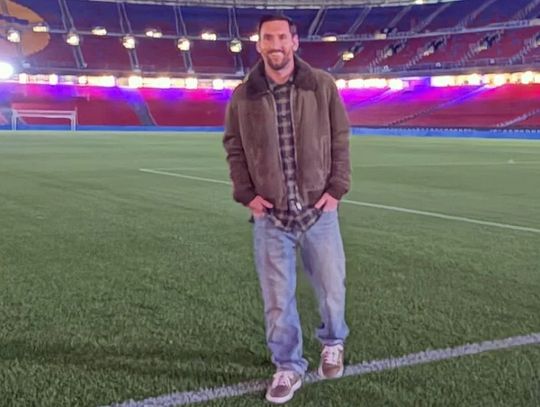 Lionel Messi w tajemnicy odwiedził Camp Nou