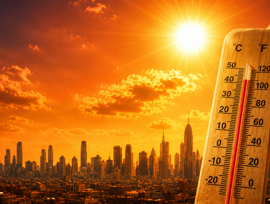 Lipiec najgorętszym miesiącem w historii pomiarów temperatury