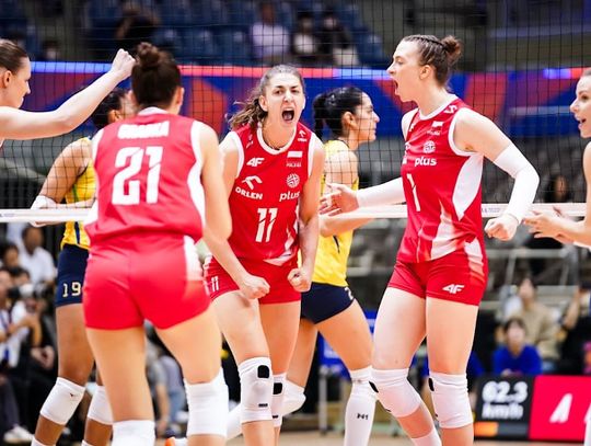 LN siatkarek - Polska - Brazylia 1:3. Druga porażka biało-czerwonych