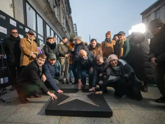 Łódź. Szkoła Filmowa ma swoją gwiazdę na Piotrkowskiej