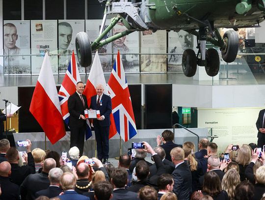 Londyn. Prezydent Nawrocki wręczył odznaczenia państwowe przedstawicielom środowisk polonijnych