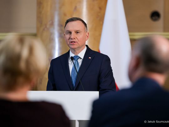 Łotwa. Prezydent Duda: wierzę, że dzięki naszemu wspólnemu wsparciu Ukraina zwycięży