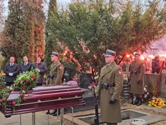 Lucjan Brychczy spoczął na Cmentarzu Wojskowym na Powązkach