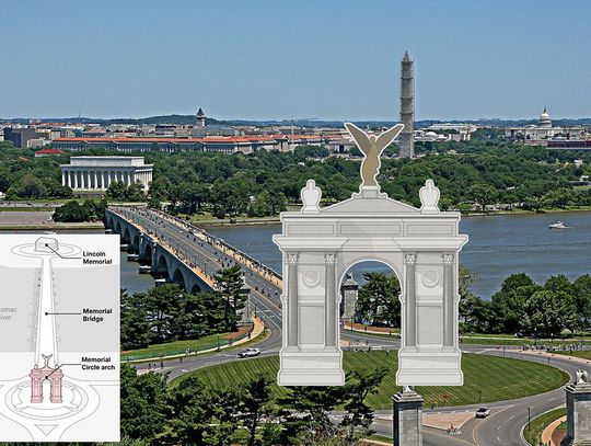 Łuk triumfalny Trumpa ma mieć wysokość kilkunastopiętrowego budynku