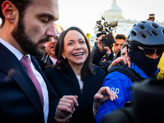 Machado: wręczyłam Donaldowi Trumpowi medal noblowski