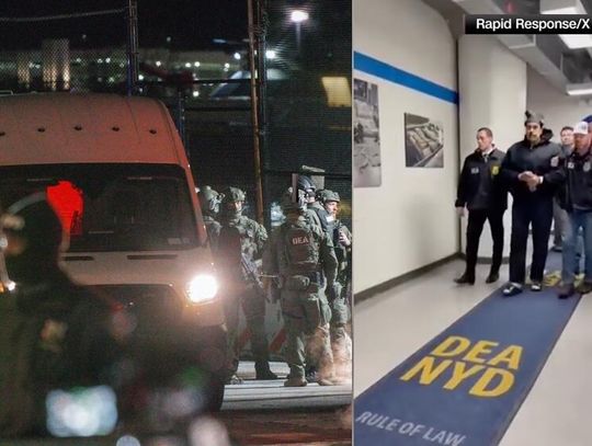 Maduro trafił do aresztu w Nowym Jorku (WIDEO)