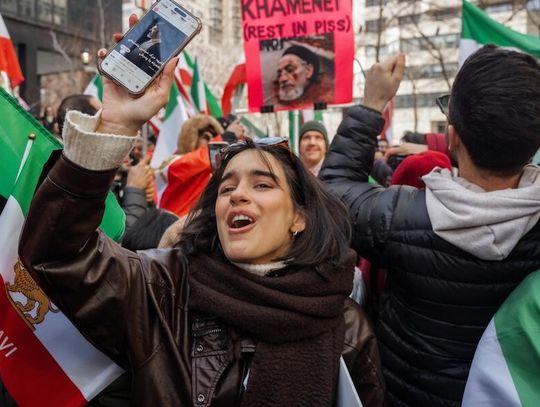 „Marsz wolności” społeczności irańskiej w Nowym Jorku „Marsz wolności” społeczności irańskiej w Nowym Jorku