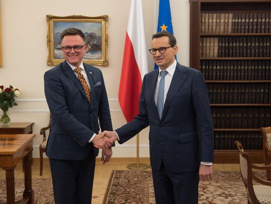 Marszałek Sejmu spotkał się z premierem