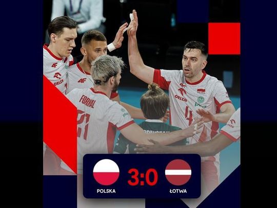 ME siatkarzy - Polska w ćwierćfinale po wygranej z Łotwą 3:0
