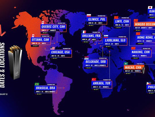 Mecze siatkarskiej Ligi Narodów ponownie w metropolii chicagowskiej