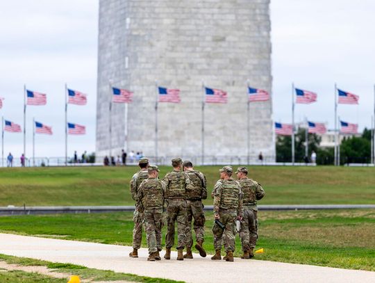 Media: Gwardia Narodowa może zostać na ulicach Waszyngtonu do 2029 r.