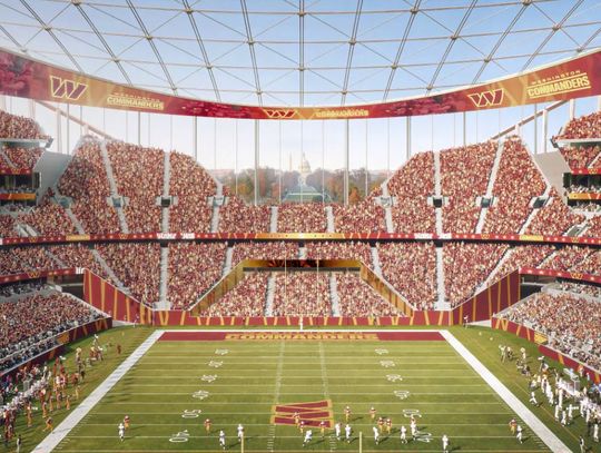 Media: Trump nalega, by nowy stadion w Waszyngtonie został nazwany jego imieniem