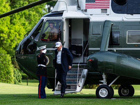 Media: Trump planuje budowę lądowiska dla śmigłowców pod Białym Domem